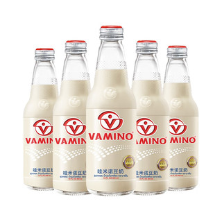 VAMINO 哇米诺 泰国原装进口原味豆奶饮料300ml 经典原味5瓶