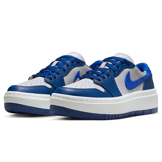 耐克NIKE篮球鞋女AJ1乔1气垫AIR JORDAN 1春夏运动鞋DH7004-400蓝白39 DH7004-400法国蓝/浅灰-帆白