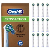 Oral-B 欧乐B 有券的来：Oral-B 欧乐B Pro CrossAction 电动牙刷刷头，12 件，卓越的清洁效果，X 型刷毛，德国制造 eb50