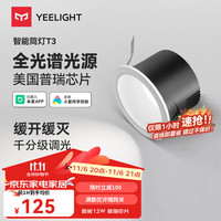 Yeelight易来智能LED筒射灯T3蓝牙网关吊顶过道嵌入式孔灯 【10只装】T3筒灯