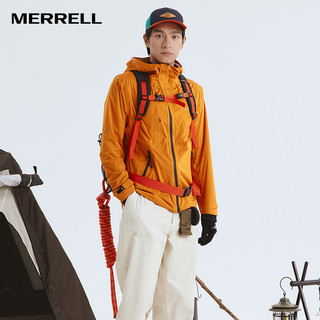 MERRELL迈乐风语者针织冲锋衣男女防水外套户外运动登山休闲上衣