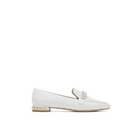 88VIP：STUART WEITZMAN SW JOELLE PEARL LOAFER 春夏珍珠低方跟乐福鞋单鞋尖头平底鞋女