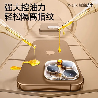 第一卫【康宁2片】适用苹果16Promax镜头膜 iPhone16Pro/16ProMax后置摄像头手机保护膜高清耐磨耐刮 