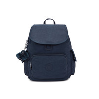 凯普林 kipling男女款2024秋冬新帆布包书包出游包猴子包双肩包背包 CITY PACK S-藏蓝色
