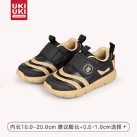 UKI童鞋2024秋季宝宝幼儿园鞋透气防滑男女儿童运动鞋机能鞋 63273624黑色 29码