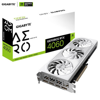 技嘉（GIGABYTE）RTX4060 Ti 8G/16G显卡AI绘图 电脑游戏光追技独显嘉2K黑神话悟空 【雪鹰】4060 8G 【单显卡】