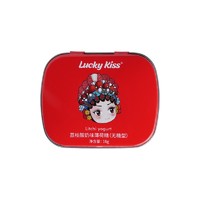 Lucky Kiss luckykiss无糖薄荷糖网红香体接吻糖清新口气16g便携零食口香糖果