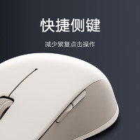 Xiaomi 小米 无线蓝牙双模鼠标2 氧化白 无线2.4G蓝牙双模 轻音办公小巧便携mac笔记本台式机 人体工学设