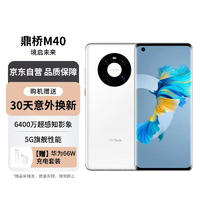 华为智选 鼎桥M40 5G手机 全网通 性能 6400万超感知影像 支持NFC 无线充电 8GB+128GB 釉白色