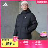 adidas 阿迪达斯 600蓬拒水防风保暖鸭绒羽绒服面包服男女同款冬季