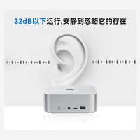 Beelink 零刻 「全新一代」SEi14 125H 高性能 酷睿Ultra5 AI PC 游戏办公设计超安静迷你主机 深空灰色 32G/1TB