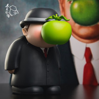 大美术馆 大艺术家潮玩手办摆件盲盒女生男生 人类之子12cm