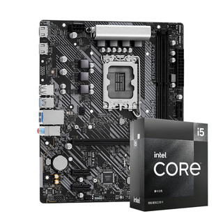 百亿补贴：ASRock 华擎 Intel i5 13490F 盒装CPU+华擎 B760M-H2/M.2 D5 板U套装