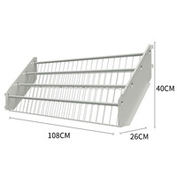 豫正 绘本架图书馆书架组合款小学生无过渡期绘本架落地书架白色简约