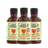 CHILDLIFE 童年时光ChildLife维生素VC118ml*3瓶  儿童宝宝甜橙维c强免疫医药