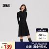 Semir 森马 女士拼接灯芯绒连衣裙 109724114001