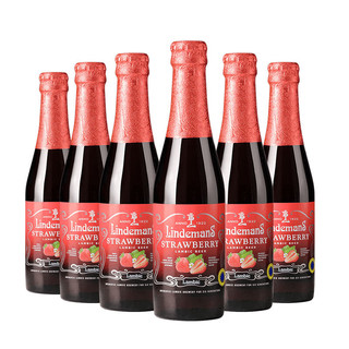 Lindemans 林德曼 草莓啤酒 250ml*6瓶