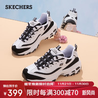 SKECHERS 斯凯奇 商场同款 熊猫鞋黑白老爹鞋 13148