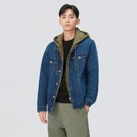 Levi's 李维斯 春季男士牛仔夹克棉服可拆卸复古时尚外套