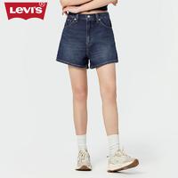 Levi's 李维斯 冰酷系列24夏季女士微喇气质复古牛仔短裤