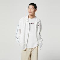 TOMMY HILFIGER Tommy Jeans Collection男拼色暗格纹印花抽绳宽松夹克外套15987