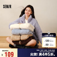 Semir 森马 女士仿羊羔毛立领夹克 109724108003