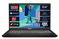 MSI Modern 15 Lifestyle & 商务笔记本电脑,15.6 英寸全高清显示屏