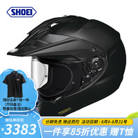 SHOEI HORNET ADV拉力头盔摩托车宝马本田全盔防雾四季 亮黑色 XL