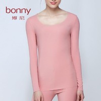 BONNY 博尼 秋裤女中腰保暖裤莫代尔随心裁单件紧身打底裤内穿