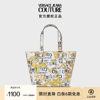 VERSACE 范思哲 Jeans Couture 女士满印托特包