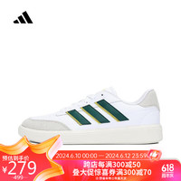 阿迪达斯 （adidas）男子 运动型格系列 COURTBLOCK 运动休闲鞋 IG6864 39码UK6