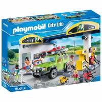 Playmobil 摩比世界 加油站