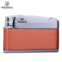 王子（PRINCE）日本品牌PRINCE王子个性充气体打火机 88E-6003古铜拉丝 1个