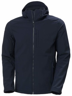 Helly Hansen 成人 中性 运动外壳夹克 Paramount 连帽软壳夹克 597 Navy 尺码Medium