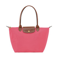 PLUS会员：LONGCHAMP 珑骧 LE PLIAGE 女款中号手提包 L2605089 石榴红