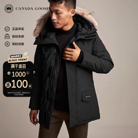 CANADA GOOSE 滑雪保暖连帽中长款冬季大衣羽绒服 2062MA61黑色 S