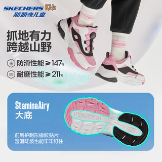 Skechers斯凯奇儿童绒绒靴（跃界系列）运动棉鞋女童保暖雪地靴子302528L