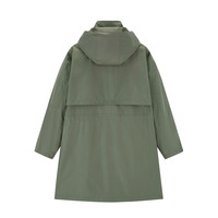 【清仓】太平鸟男装奥莱 春季风衣男中长款