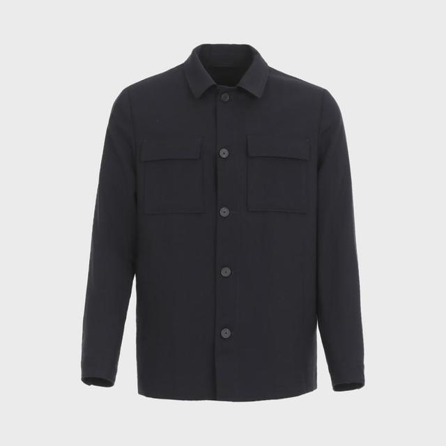 Massimo Dutti 男式纯羊毛高级商务通勤简约时尚轻便气质休闲西服外套