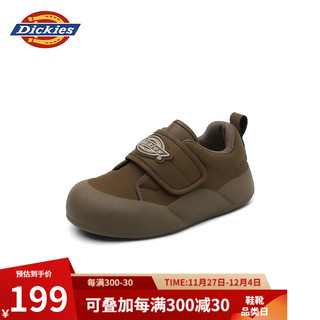 Dickies 帝客 童鞋旅游鞋跑步鞋休闲鞋儿童运动鞋 咖啡色 37（鞋内长233mm）