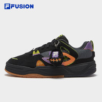 FILA 斐乐 FUSION斐乐潮牌男鞋BANK II HALLOWEEN滑板生活鞋2024冬新款