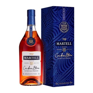 百亿补贴：MARTELL 马爹利 行货带码马爹利蓝带盒装500ml 法国原瓶装进口干邑白兰地蓝带40度