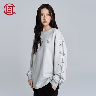 CLOT 凝结集团 TEE by CLOT脏洗墨竹卫衣 竹系列 陈冠希主理 水洗灰色 00L