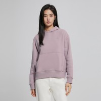 CKJeans女士休闲时尚简约刺绣字母纯色连帽套头卫衣40WH100