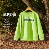 SKECHERS 斯凯奇 男女中大童|秋冬季新款卫衣针织圆领套头舒适百搭童装