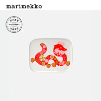 marimekko 玛莉美歌新春胶囊系列2024早春餐盘12*15cm居家餐瓷 白色、红色、粉色、赭色