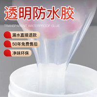 臻榜透明防水胶补漏王外墙裂缝防水涂料屋顶卫生间漏水堵漏材料 100克【屋顶/外墙/浴室】约0.5㎡