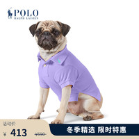 RALPH LAUREN 拉夫劳伦 宠物 网布小狗Polo衫80007 500-紫色 S