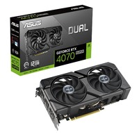 移动专享：ASUS 华硕 Dual GeForce RTX 4070 SUPER EVO 12GB GDDR6X 游戏显卡