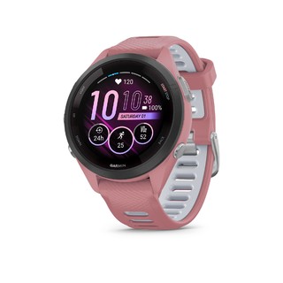 GARMIN 佳明 Forerunner 265S 运动手表 010-02810-05 浅粉色与粉灰色